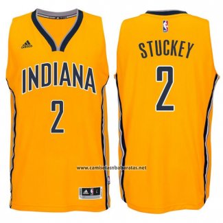 Camiseta Indiana Pacers Rodney Stuckey #2 Amarillo