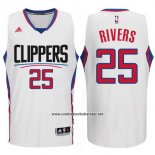 Camiseta Los Angeles Clippers Austin Rivers #25 Blanco
