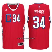 Camiseta Los Angeles Clippers Paul Pierce #34 Rojo