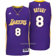 Camiseta Los Angeles Lakers Kobe Bryant #8 Violeta