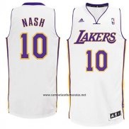 Camiseta Los Angeles Lakers Steve Nash #10 Blanco