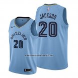 Camiseta Memphis Grizzlies Josh Jackson #20 Statement Azul