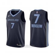 Camiseta Memphis Grizzlies Justise Winslow #7 Icon Azul