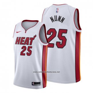 Camiseta Miami Heat Kendrick Nunn #25 Association 2019-20 Blanco