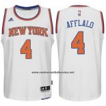 Camiseta New York Knicks Arron Afflalo #4 Blanco