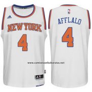Camiseta New York Knicks Arron Afflalo #4 Blanco