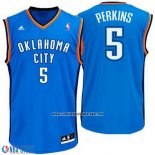 Camiseta Oklahoma City Thunder Kendrick Perkins #5 Azul