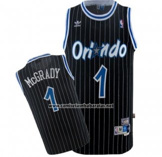 Camiseta Orlando Magic Tracy McGrady #1 Retro Negro
