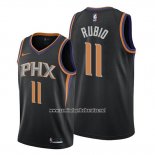 Camiseta Phoenix Suns Ricky Rubio #11 Statement Negro