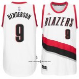 Camiseta Portland Trail Blazers Gerald Henderson #9 Blanco