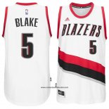 Camiseta Portland Trail Blazers Steve Blake #5 Blanco