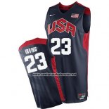 Camiseta USA 2012 Kyrie Irving #23 Negro