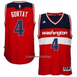 Camiseta Washington Wizards Marcin Gortat #4 Rojo