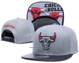 Gorra Chicago Bulls Gris Negro7