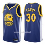Nike Camiseta Golden State Warriors Stephen Curry #30 2017-18 Azul