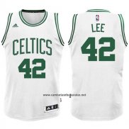Camiseta Boston Celtics David Lee #42 Blanco