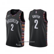 Camiseta Brooklyn Nets Blake Griffin #2 Ciudad Negro