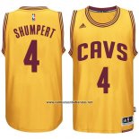 Camiseta Cleveland Cavaliers Iman Shumpert #4 2015 Amarillo
