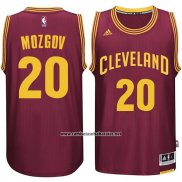 Camiseta Cleveland Cavaliers Timofey Mozgov #20 2015 Rojo