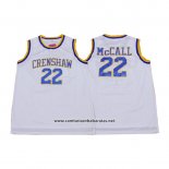 Camiseta Crenshaw Quincy McCall #22 Blanco