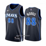 Camiseta Dallas Mavericks Markieff Morris #88 Ciudad 2023-24 Azul