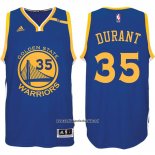 Camiseta Golden State Warriors Kevin Durant #35 Azul