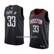 Camiseta Houston Rockets James Ennis Iii #33 Statement 2018 Negro