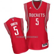Camiseta Houston Rockets Kenny Smith #5 Rojo
