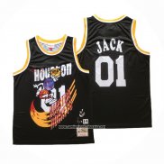 Camiseta Houston Rockets x Cactus Jack #01 Negro