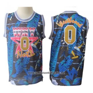 Camiseta Jordan Why Not Russell Westbrook All Star Azul