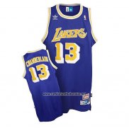 Camiseta Los Angeles Lakers Wilt Chamberlain #13 Retro Azul