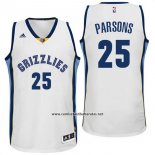 Camiseta Memphis Grizzlies Chandler Parsons #25 Blanco