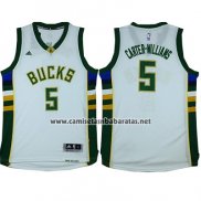 Camiseta Milwaukee Bucks Michael Carter-Williams #5 Blanco