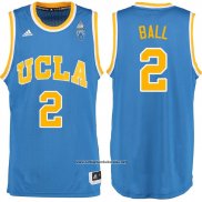 Camiseta NCAA UCLA Bruins Lonzo Ball #2 Azul