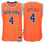 Camiseta New York Knicks Arron Afflalo #4 Naranja