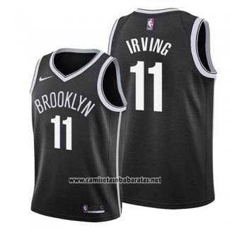 Camiseta Nino Brooklyn Nets Kyrie Irving #11 Icon 2019 Negro