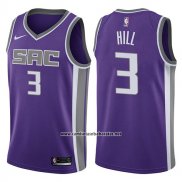 Camiseta Sacramento Kings George Hill #3 Icon 2017-18 Violeta