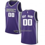 Camiseta Sacramento Kings Nike Personalizada 17-18 Violeta