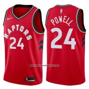 Camiseta Toronto Raptors Norman Powell #24 Icon 2017-18 Rojo