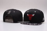 Gorra Chicago Bulls Snapbacks Negro3