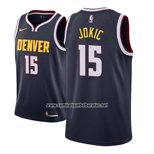 Camiseta Denver Nuggets Nikola Jokic #15